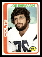 1978 Topps #398 Joe Ehrmann Near Mint+  ID: 505702