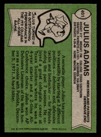 1978 Topps #401 Julius Adams Near Mint  ID: 505714