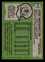 1978 Topps #403 Gene Washington Near Mint  ID: 505725