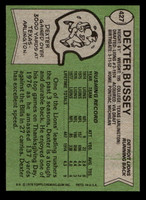 1978 Topps #427 Dexter Bussey Near Mint  ID: 505816