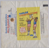 1972 Fleer  Harlem Globetrotters Wrapper  #*sku37026