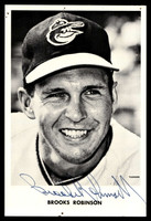 Brooks Robinson 3.5x5.5" Photo Signed PSA/DNA Authenticated Orioles Autographed