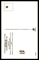 George Kell Yellow HOF Postcard Signed PSA/DNA Authenticated Tigers Autographed ID: 505871