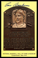 Lou Boudreau Yellow HOF Postcard Signed PSA/DNA Authenticated Indians Autographed ID: 505874