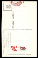 Robin Roberts Yellow HOF Postcard Signed PSA/DNA Authenticated Phillies Autographed ID: 505890