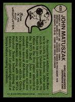 1978 Topps #439 John Matuszak Near Mint  ID: 505945