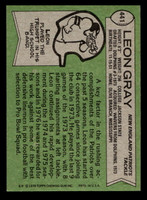 1978 Topps #441 Leon Gray Near Mint  ID: 505952