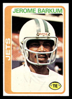 1978 Topps #442 Jerome Barkum Near Mint  ID: 505959