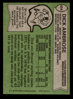 1978 Topps #454 Dick Ambrose Near Mint  ID: 506011
