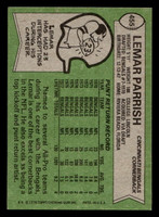 1978 Topps #455 Lemar Parrish Near Mint  ID: 506017