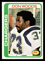 1978 Topps #459 Don Woods Near Mint  ID: 506033