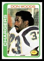 1978 Topps #459 Don Woods Ex-Mint 