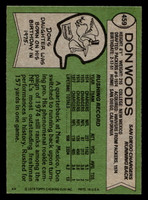 1978 Topps #459 Don Woods Near Mint  ID: 506036