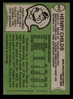 1978 Topps #463 Henry Childs Near Mint  ID: 506049