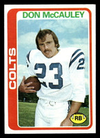 1978 Topps #478 Don McCauley Near Mint  ID: 506123