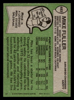 1978 Topps #483 Mike Fuller Near Mint  ID: 506139