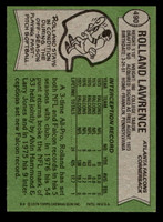 1978 Topps #490 Rolland Lawrence Near Mint  ID: 506167