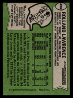 1978 Topps #490 Rolland Lawrence Near Mint  ID: 506168