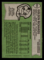 1978 Topps #494 Golden Richards Ex-Mint  ID: 506184