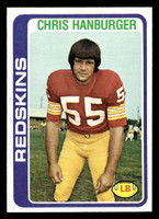 1978 Topps #495 Chris Hanburger Near Mint+  ID: 506189