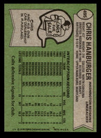1978 Topps #495 Chris Hanburger Near Mint+  ID: 506190