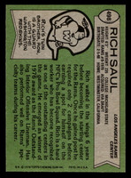 1978 Topps #498 Rich Saul Near Mint  ID: 506206