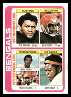 1978 Topps #505 Pete Johnson/Billy Brooks/Lemar Parrish/Reggie Williams/Gary Burley TL Very Good 