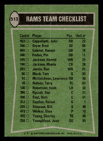 1978 Topps #513 Lawrence McCutcheon/Harold Jackson/Bill Simpson/Jack Youngblood TL Near Mint  ID: 506271