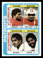 1978 Topps #516 Sam Cunningham/Darryl Stingley/Mike Haynes/Tony McGee TL Near Mint  ID: 506282
