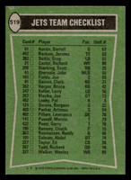 1978 Topps #519 Clark Gaines/Wesley Walker/Burgess Owens/Joe Klecko TL Near Mint  ID: 506297