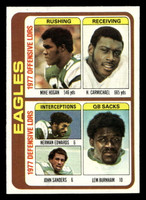 1978 Topps #521 Mike Hogan/Harold Carmichael/Herman Edwards/John Sanders/Lem Burnham TL Near Mint  ID: 506304