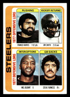 1978 Topps #522 Franco Harris/Jim Smith/Mel Blount/Steve Furness TL Ex-Mint  ID: 506307