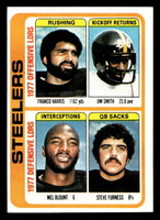 1978 Topps #522 Franco Harris/Jim Smith/Mel Blount/Steve Furness TL Near Mint  ID: 506309