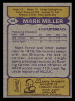 1979 Topps #53 Mark Miller Near Mint  ID: 506503