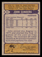 1979 Topps #54 John Sanders Near Mint+  ID: 506509