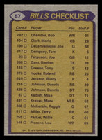 1979 Topps #57 Terry Miller/Frank Lewis/Mario Clark/Lucius Sanford TL Near Mint  ID: 506513