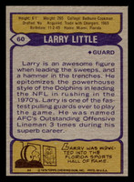 1979 Topps #60 Larry Little Near Mint  ID: 506517