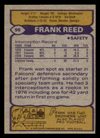 1979 Topps #98 Frank Reed Very Good 