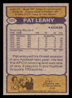 1979 Topps #121 Pat Leahy Near Mint+  ID: 506664