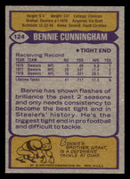 1979 Topps #124 Bennie Cunningham Near Mint  ID: 506673