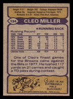 1979 Topps #134 Cleo Miller Near Mint  ID: 506699