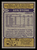 1979 Topps #139 Ken Stone Near Mint  ID: 506721