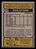 1979 Topps #139 Ken Stone Ex-Mint  ID: 506723