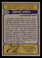 1979 Topps #145 Dwight White Ex-Mint  ID: 506736