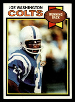 1979 Topps #150 Joe Washington Ex-Mint 