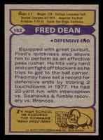 1979 Topps #152 Fred Dean Ex-Mint  ID: 506754
