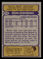 1979 Topps #154 Brian Baschnagel Near Mint  ID: 506756