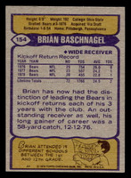 1979 Topps #154 Brian Baschnagel Near Mint  ID: 506758