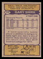 1979 Topps #159 Gary Shirk Near Mint+  ID: 506782