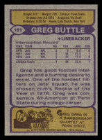 1979 Topps #161 Greg Buttle Near Mint  ID: 506789